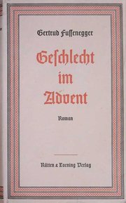 Geschlecht im Advent Geschlecht im Advent